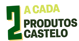 A cada 2 produtos Castelo