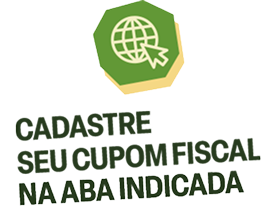Cadastre seu cupom fiscal na aba indicada
